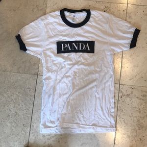 American Apparel Panda T-Shirt NWOT
